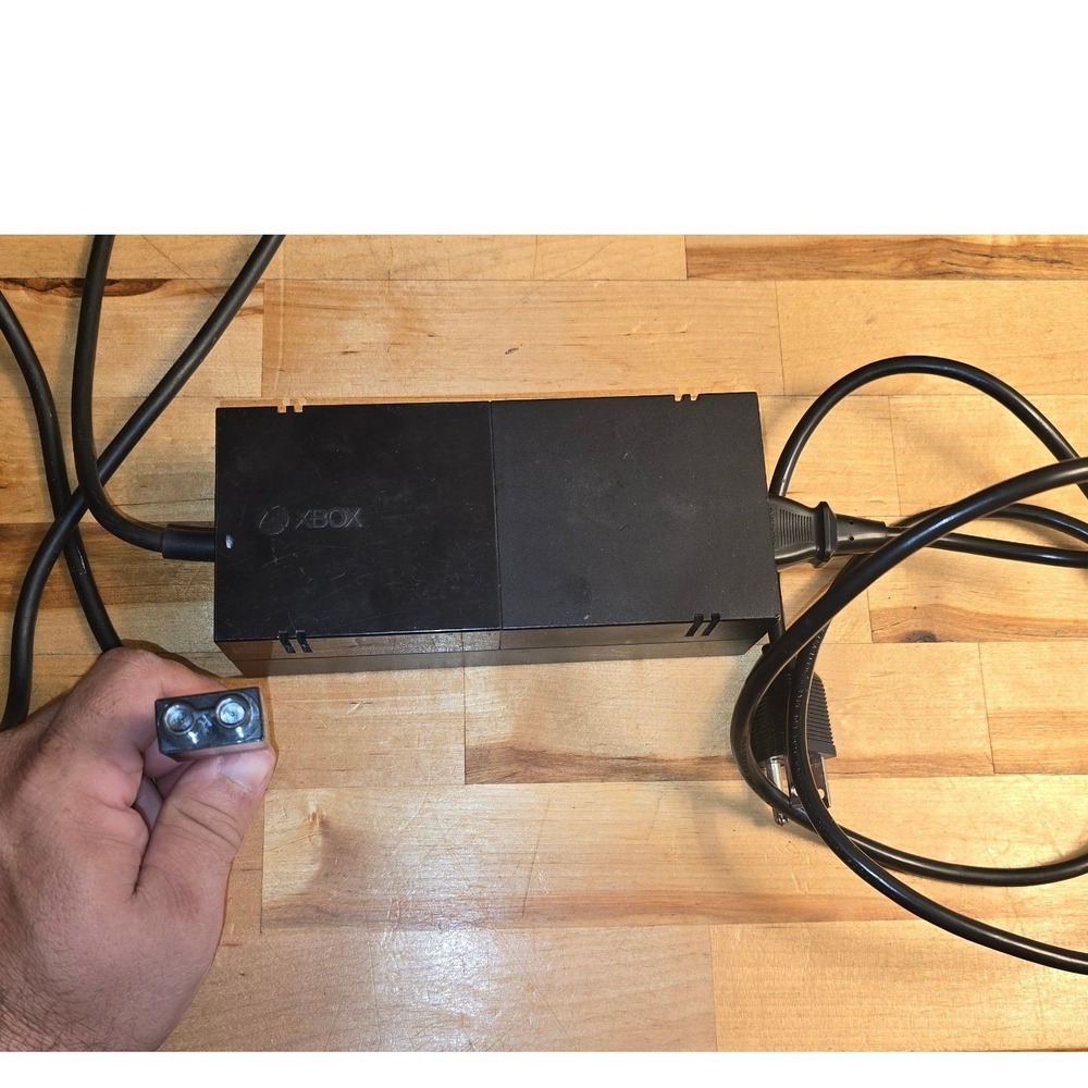 Microsoft Xbox One AC Power Supply Adapter Brick Model A13-203N1A OEM Cord Black